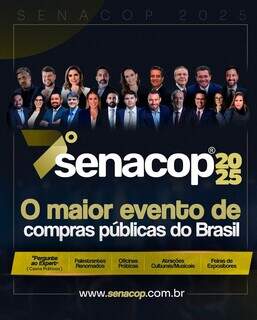 SENACOP 2025 traz ministros e especialistas ao Centro-Oeste