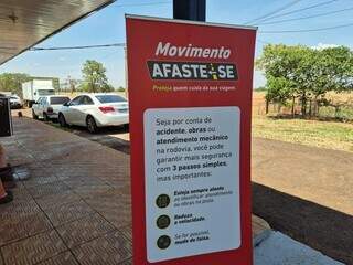 Campanha conscientiza motoristas sobre seguran&ccedil;a em atendimentos nas rodovias