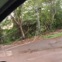 Temporal com rajadas de 101,5 km/h deixou cinco munic&iacute;pios de MS sem energia