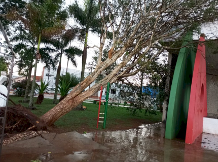 MS tem alerta vermelho para novo risco de tempestade