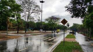 Chuva branda volta &agrave; Capital, mas alerta indica risco de alagamentos e granizo