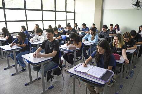 Escolas ter&atilde;o avalia&ccedil;&otilde;es nacional e regional a partir de 2&ordf; feira em MS 
