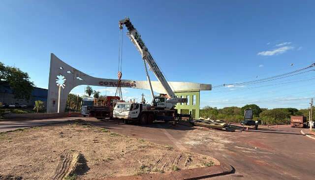 Ap&oacute;s acidente com carreta, Corumb&aacute; ganhar&aacute; um novo portal de entrada