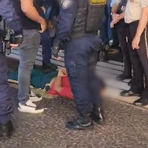 Homem tenta vender doces no Camel&oacute;dromo, agride seguran&ccedil;a e &eacute; preso