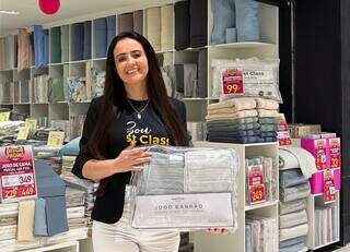 Maior rede de cama, mesa e banho, First Class completa 3 anos em MS