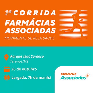 Farm&aacute;cias Associadas realiza 1&ordf; Corrida da rede no MS