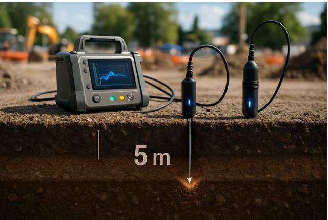 Equipamento de &uacute;ltima gera&ccedil;&atilde;o detecta vazamentos a 5 metros
