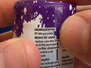 &ldquo;Glitter comest&iacute;vel&rdquo; pode conter pl&aacute;stico e n&atilde;o deve ser usado em doces