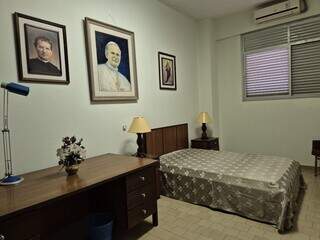 Fi&eacute;is poder&atilde;o visitar quarto onde Papa Jo&atilde;o Paulo II esteve na Capital