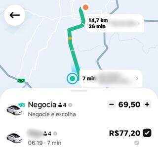 &ldquo;De R$ 30 por R$ 77&rdquo;: paralisa&ccedil;&atilde;o dos &ocirc;nibus faz disparar pre&ccedil;o nos aplicativos 