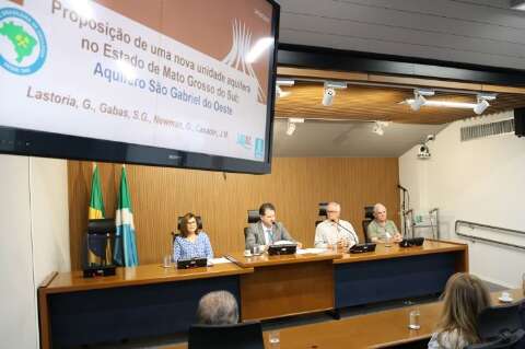 Proposta de novo aqu&iacute;fero &eacute; apresentada &agrave; Frente Parlamentar