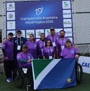 Atletas paral&iacute;mpicos de MS conquistam t&iacute;tulos nacionais de tiro com arco