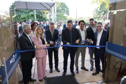 Riedel inaugura sede da Procuradoria-Geral e reforça discurso de eficiência Riedel inaugura sede da Procuradoria-Geral e reforça discurso de eficiência