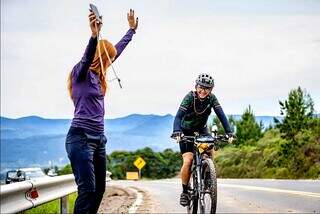 Harlan é o primeiro atleta de MS a completar ultramaratona de ciclismo Harlan é o primeiro atleta de MS a completar ultramaratona de ciclismo
