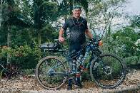 Harlan é o primeiro atleta de MS a completar ultramaratona de ciclismo