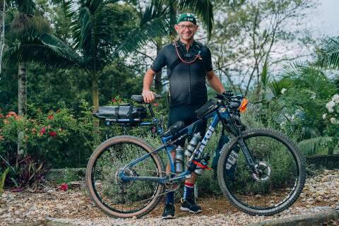 Harlan é o primeiro atleta de MS a completar ultramaratona de ciclismo Harlan é o primeiro atleta de MS a completar ultramaratona de ciclismo