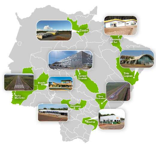 Governo de MS estuda leilão de 9 aeroportos regionais ao custo de R$ 150 milhões