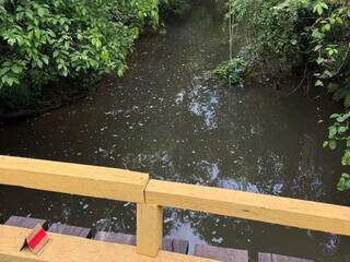 Rio Formoso fica tomado pela lama ap&oacute;s chuvas em Bonito