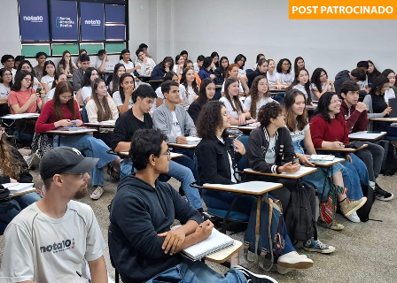 Col&eacute;gio Nota 10 realiza aul&atilde;o especial do Enem em Dourados 