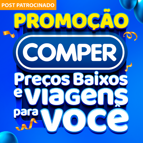 Promoção do Comper continua: ainda dá tempo de economizar e concorrer a viagens
