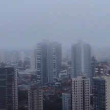 Cenário "europeu" na Capital deve permanecer só até amanhã Cenário "europeu" na Capital deve permanecer só até amanhã