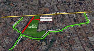 Trecho da Ernesto Geisel será interditado nesta sexta; veja rotas alternativas Trecho da Ernesto Geisel será interditado nesta sexta; veja rotas alternativas