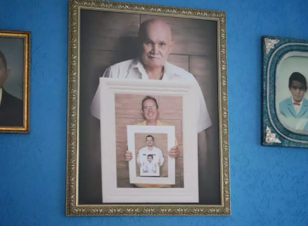 Quatro gera&ccedil;&otilde;es em foto foi melhor presente para Ant&ocirc;nio na vida