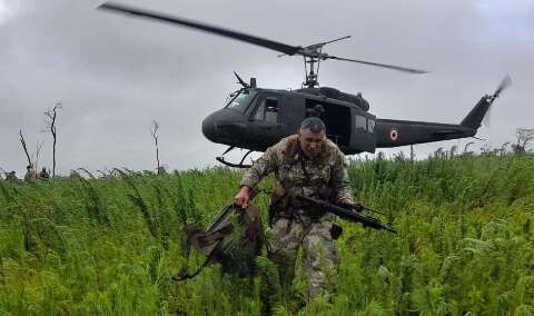 Operação contra o tráfico elimina 1 milhão de quilos de maconha na fronteira Operação contra o tráfico elimina 1 milhão de quilos de maconha na fronteira