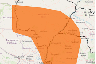 Meteorologia alerta para risco de tempestade em Mato Grosso do Sul 