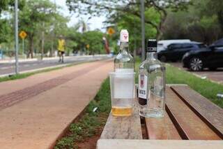 Parque dos Poderes vira palco de baderna e amanhece tomado por lixo Parque dos Poderes vira palco de baderna e amanhece tomado por lixo