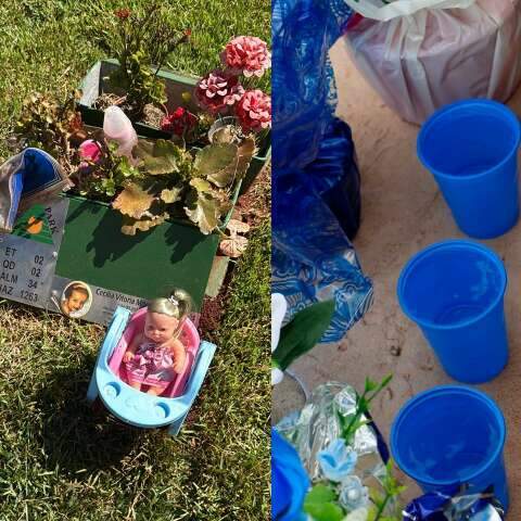 Dos vivos para os mortos: rituais e objetos expressam f&eacute; e saudade em t&uacute;mulos