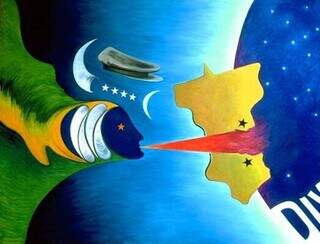 Obras de artistas regionais s&atilde;o destaque em exposi&ccedil;&atilde;o na UFMS 