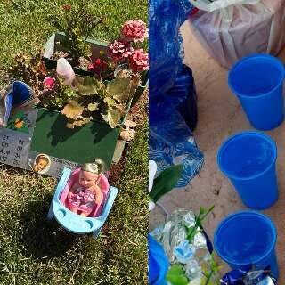 Dos vivos para os mortos: rituais e objetos expressam f&eacute; e saudade em t&uacute;mulos