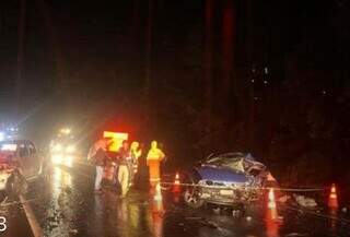 Grave acidente em S&atilde;o Paulo mata quatro moradores de MS, entre eles uma crian&ccedil;a