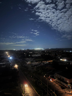 Apag&atilde;o deixa parte de Sidrol&acirc;ndia no escuro durante o in&iacute;cio da noite