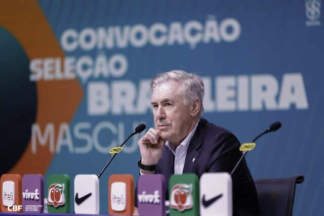 Carlo Ancelotti convoca Sele&ccedil;&atilde;o Brasileira para &uacute;ltimos amistosos de 2025