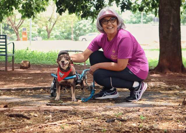 Márcia recusou a eutanásia e devolveu a alegria ao 'aumigo' Juca