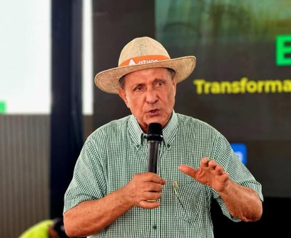 &ldquo;S&oacute; se tirar &agrave; for&ccedil;a&rdquo;: deputado Z&eacute; Teixeira defende posse de fazenda em Caarap&oacute;