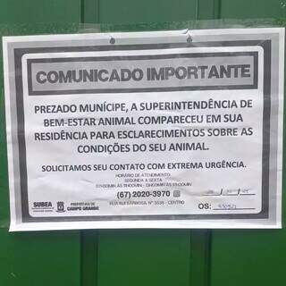 Vizinhos denunciam abandono de c&atilde;es em im&oacute;vel ap&oacute;s morte de tutor
