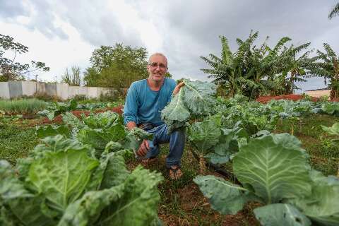 Celso largou a vida de &quot;severino&quot; para ser chefe da pr&oacute;pria horta