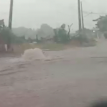 Bueiro transborda e forma &quot;chafariz&quot; ap&oacute;s chuva no Jardim Vida Nova