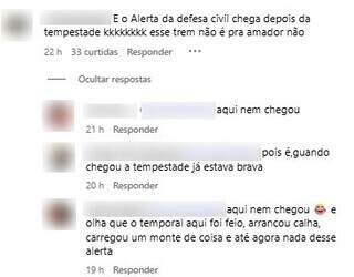 Temporal chegou, mas alerta no celular não tocou? Saiba o motivo Temporal chegou, mas alerta no celular não tocou? Saiba o motivo