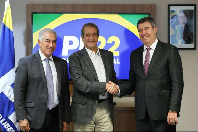 Em encontro com l&iacute;der do PL, Riedel e Reinaldo refor&ccedil;am alian&ccedil;a para 2026 em MS