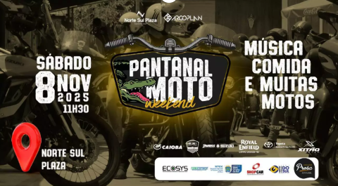 Motociclismo, Rock e A&ccedil;&atilde;o Social: Vem A&iacute; o Pantanal Moto Weekend 2025