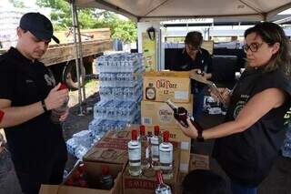 Falsificação e contrabando são desafios maiores que metanol em MS, diz delegado Falsificação e contrabando são desafios maiores que metanol em MS, diz delegado