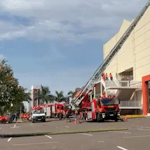Simula&ccedil;&atilde;o de inc&ecirc;ndio em cinema de shopping chama aten&ccedil;&atilde;o em Campo Grande