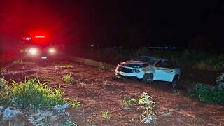 Produtor rural perde controle e morre em capotagem na MS-276