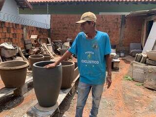 Com problema no cora&ccedil;&atilde;o, dor de Batista &eacute; n&atilde;o poder mais fazer vasos