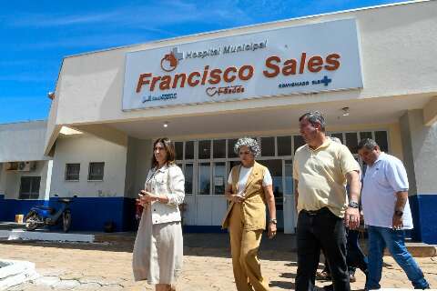 Riedel anuncia retomada da reforma do hospital municipal de Bodoquena