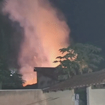 Mulher, m&atilde;e e filho de 14 anos morrem carbonizados ap&oacute;s casa pegar fogo